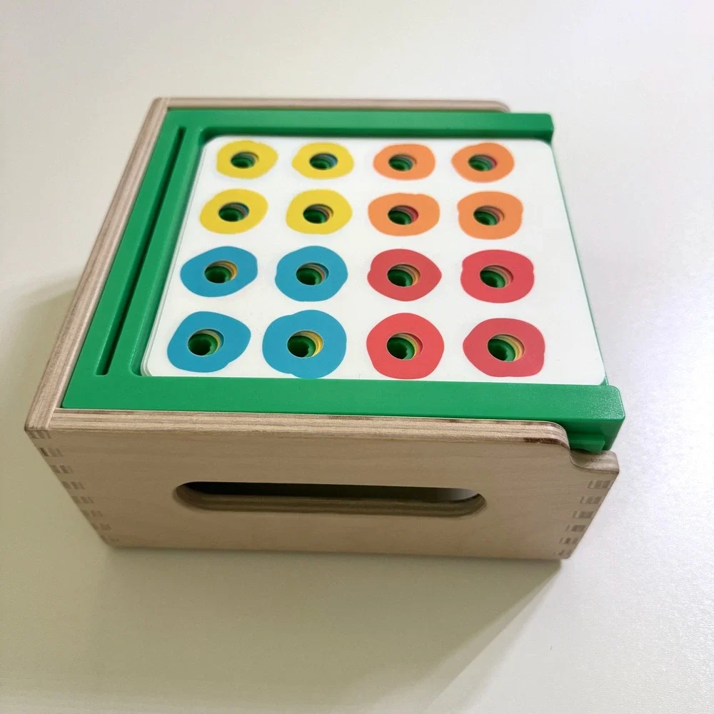 Lovevery Match And Tap Hammer & Wooden Box Investigator Kit Montessori *NO PEGS*